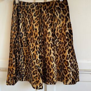Ralph Lauren Collection / Ralph Lauren Purple Label leopard print skirt Size 4